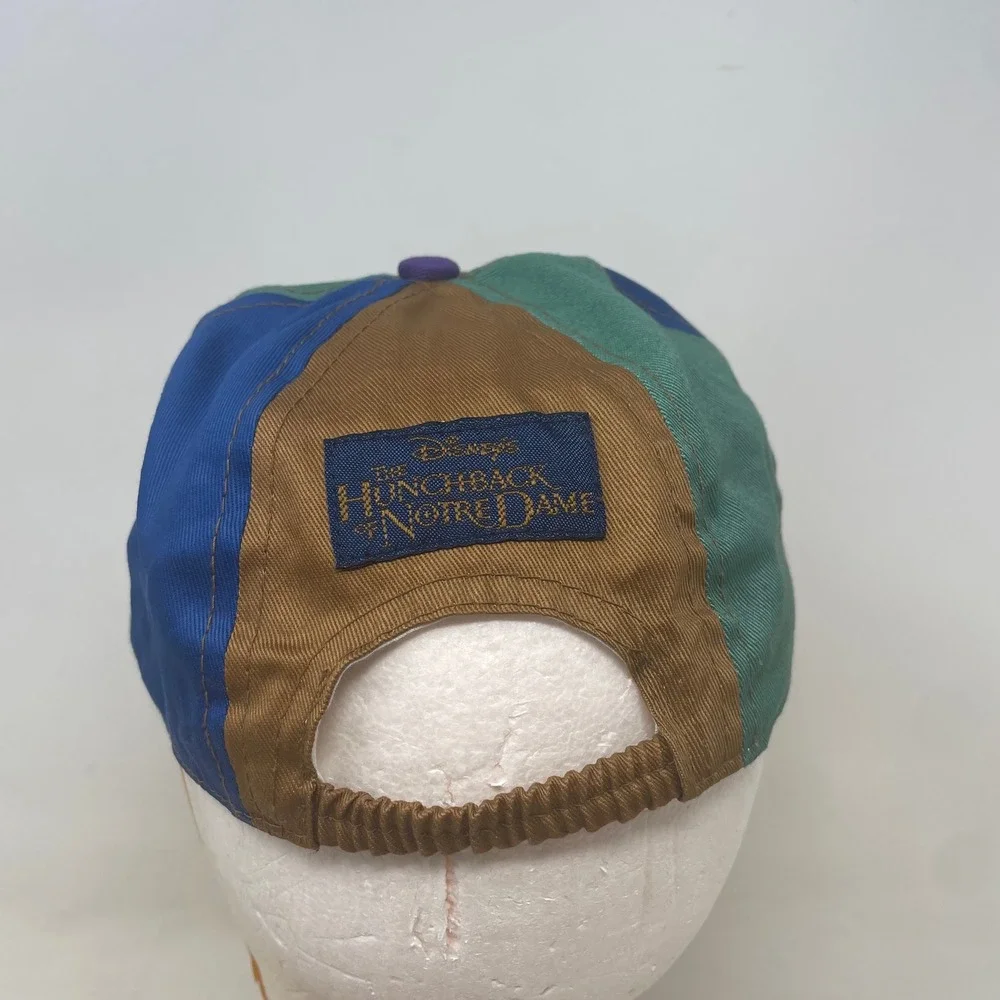 Vintage Disney Hunchback of Notre Dame Gargoyles Hat Multi-Color 90s Movie Cap